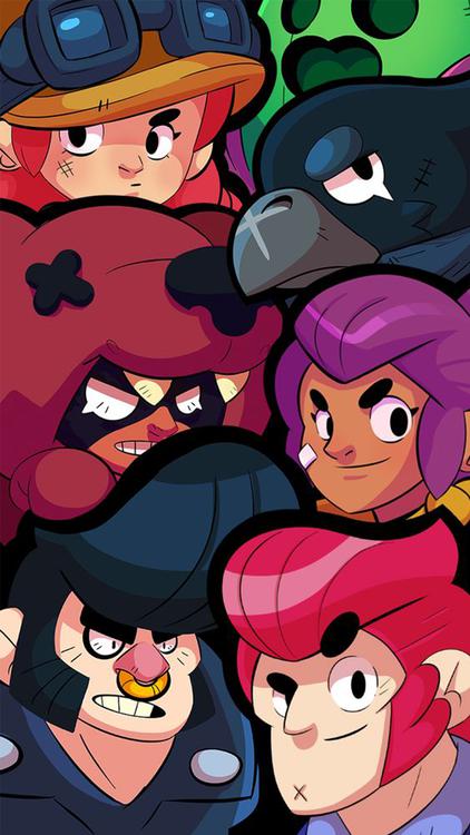 Brawl Stars All in One HD Wallpaper 25