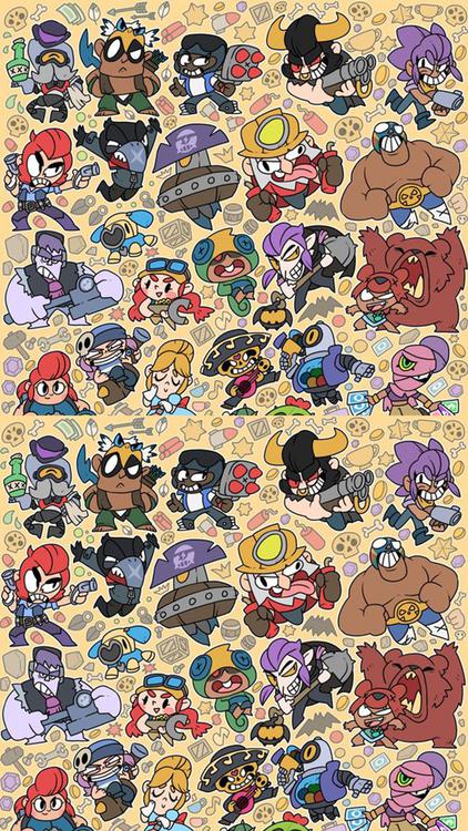 Brawl Stars All in One HD Wallpaper 65