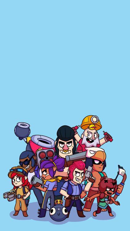 Brawl Stars All in One HD Wallpaper 58