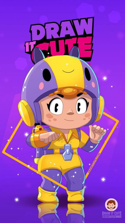 Brawl Stars Bea HD Wallpaper 4