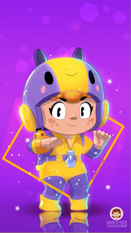 Brawl Stars Bea HD Wallpaper 1