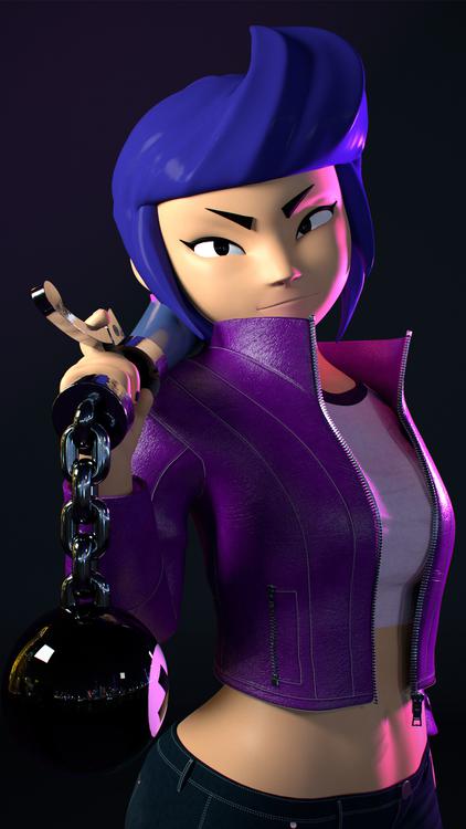 Brawl Stars Bibi HD Wallpaper 13