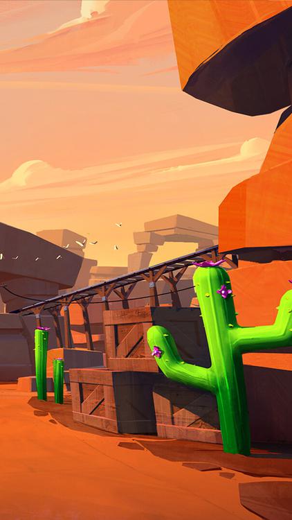 Brawl Stars Desert HD Wallpaper 3