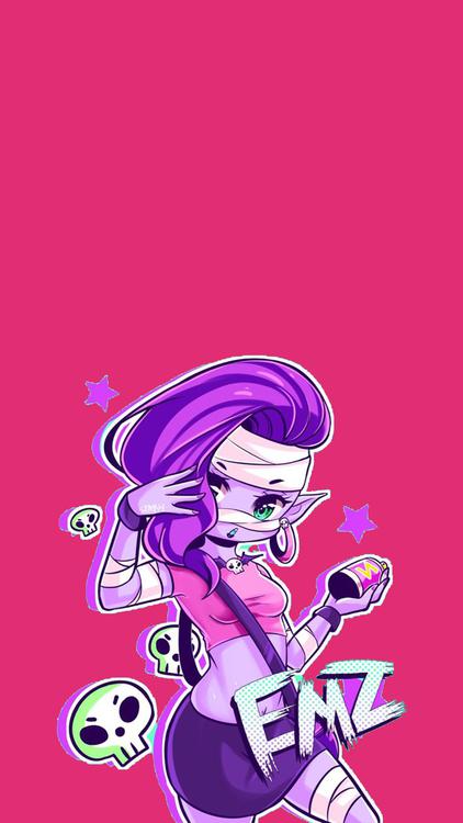 Brawl Stars Emz HD Wallpaper 17