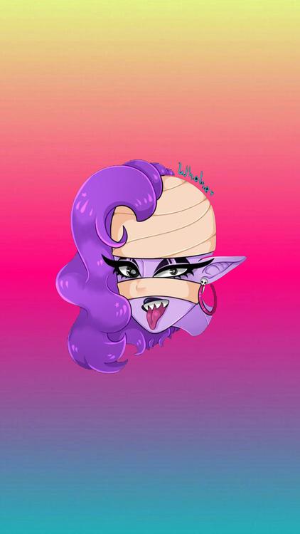 Brawl Stars Emz HD Wallpaper 16