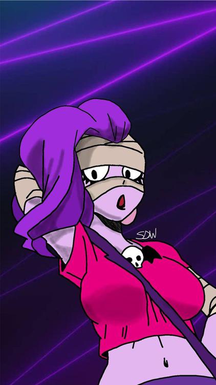 Brawl Stars Emz HD Wallpaper 6