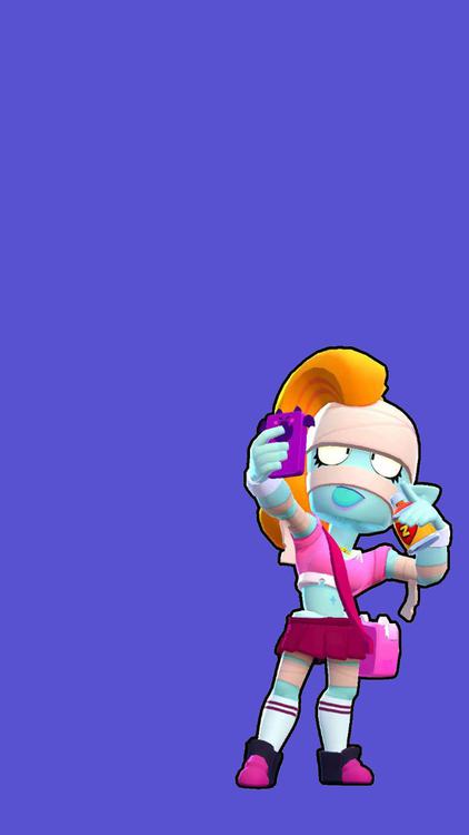 Brawl Stars Emz HD Wallpaper 8