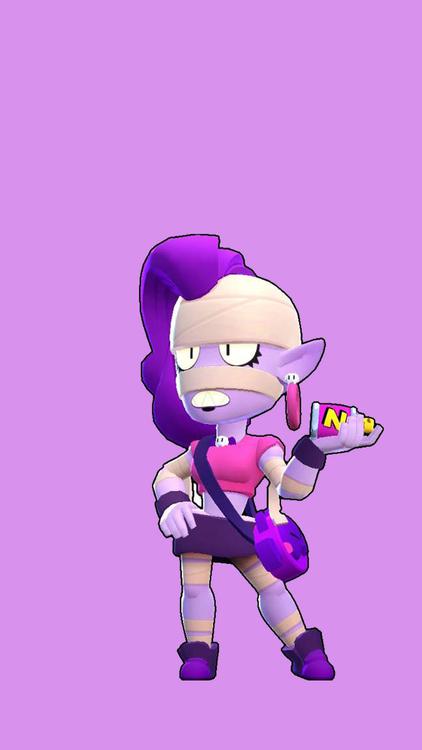 Brawl Stars Emz HD Wallpaper 13