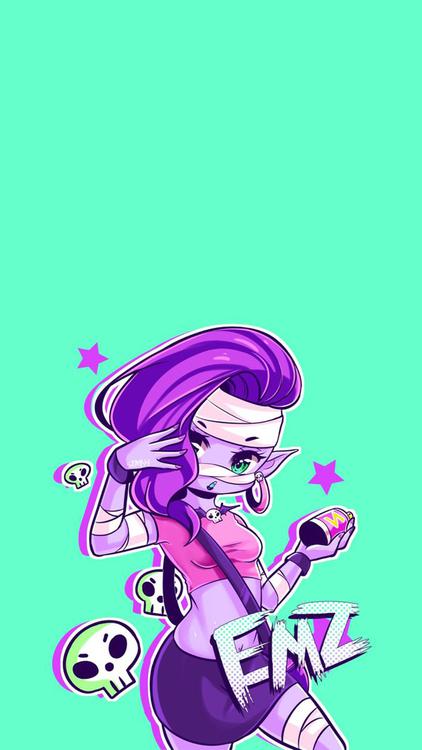 Brawl Stars Emz HD Wallpaper 23