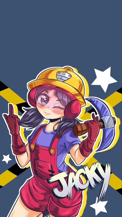 Brawl Stars Jacky HD Wallpaper 14