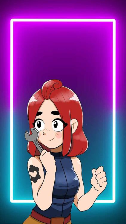 Brawl Stars Jessie HD Wallpaper 17