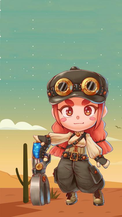 Brawl Stars Jessie HD Wallpaper 2