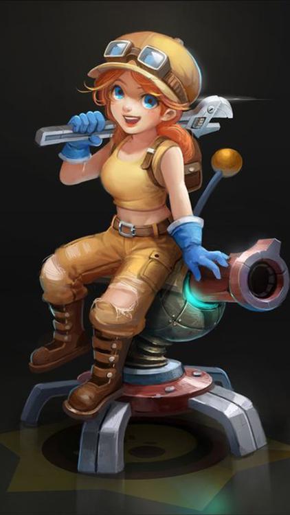 Brawl Stars Jessie HD Wallpaper 9