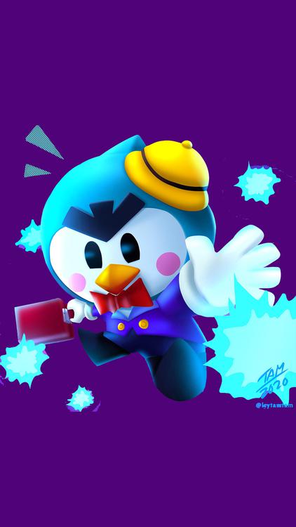 Brawl Stars Mr. P HD Wallpaper 8