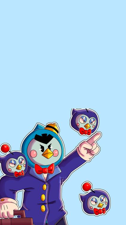 Brawl Stars Mr. P HD Wallpaper 1