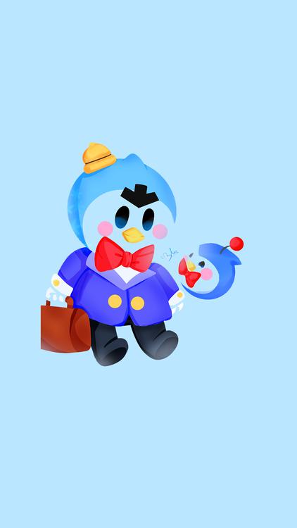 Brawl Stars Mr. P HD Wallpaper 9