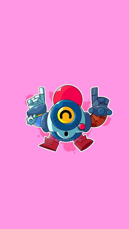 Brawl Stars Nani HD Wallpaper 8