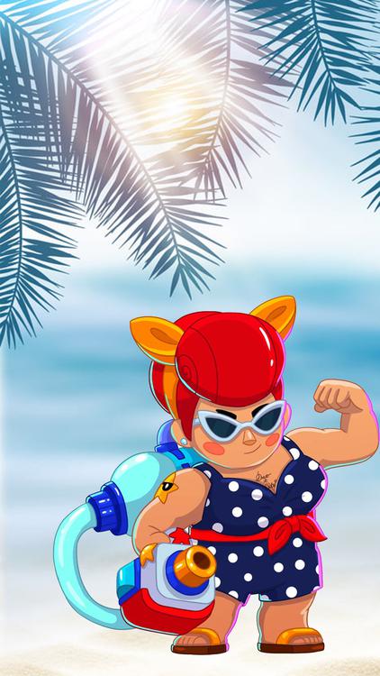 Brawl Stars Pam HD Wallpaper 4
