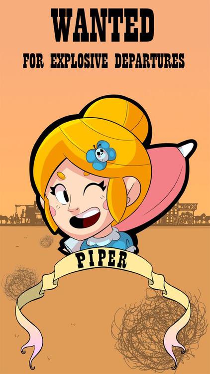 Brawl Stars Piper HD Wallpaper 1