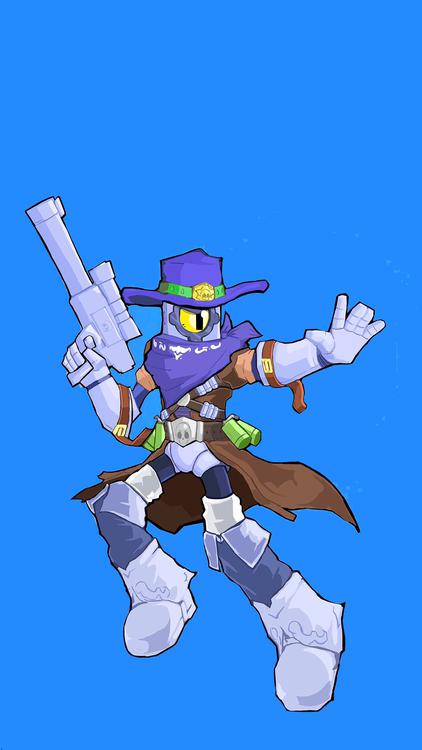 Brawl Stars Ricochet HD Wallpaper 9