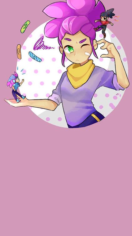 Brawl Stars Shelly HD Wallpaper 6