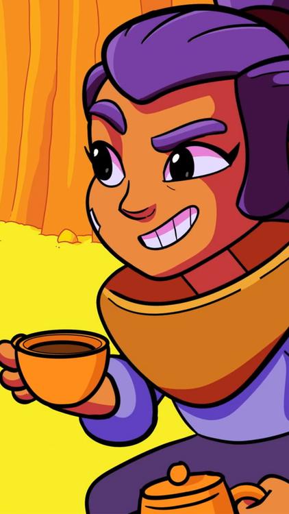 Brawl Stars Shelly HD Wallpaper 2