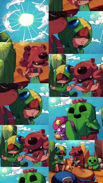 Brawl Stars Spike HD Wallpaper 8