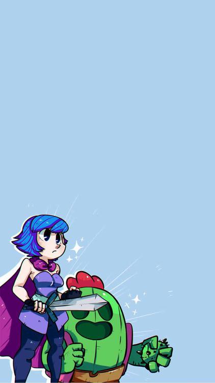 Brawl Stars Spike HD Wallpaper 39