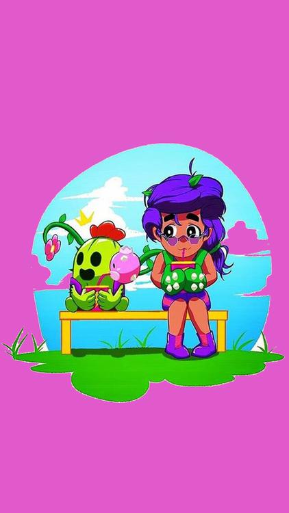 Brawl Stars Spike HD Wallpaper 12