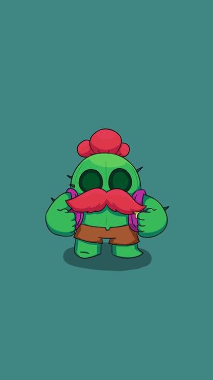 Brawl Stars Spike HD Wallpaper 5