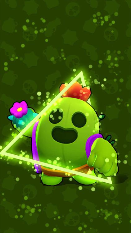 Brawl Stars Spike HD Wallpaper 23