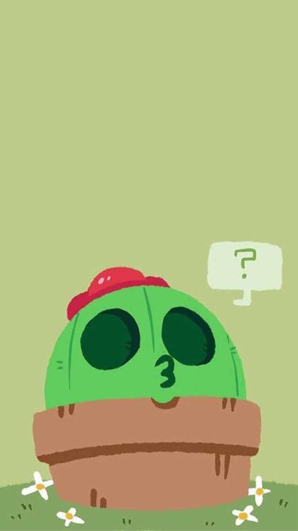 Brawl Stars Spike HD Wallpaper 47