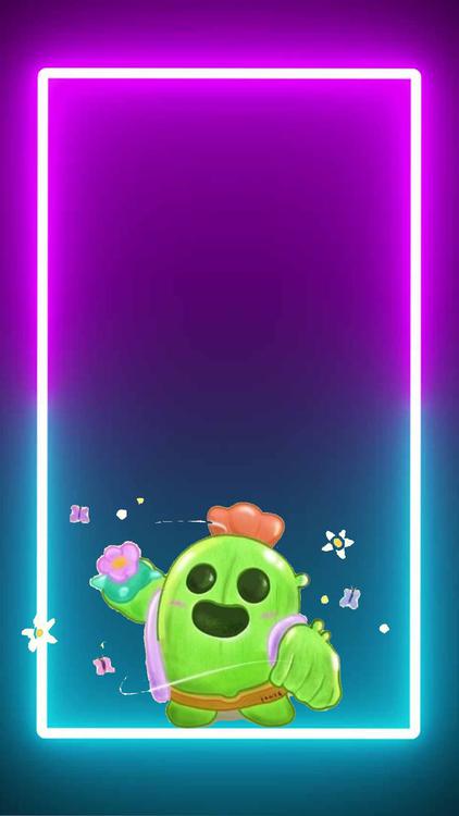 Brawl Stars Spike HD Wallpaper 26