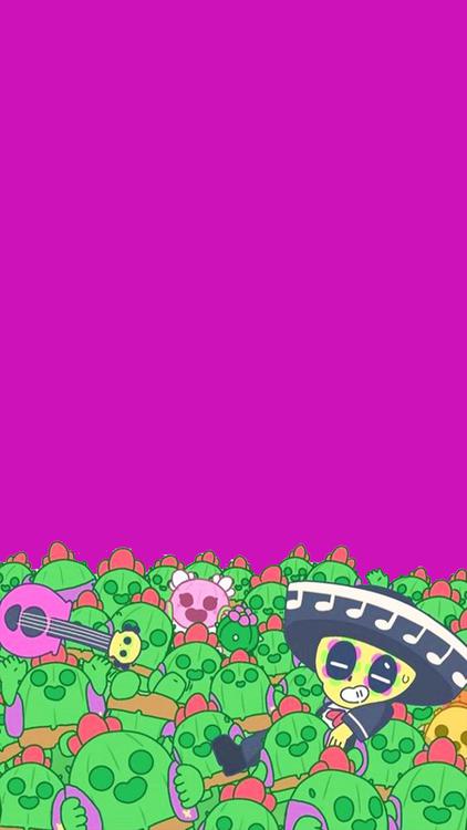 Brawl Stars Spike HD Wallpaper 48