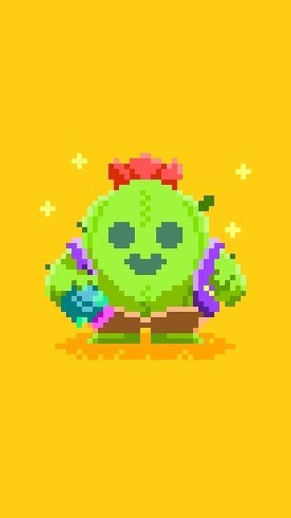 Brawl Stars Spike HD Wallpaper 27