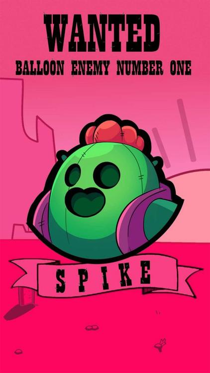 Brawl Stars Spike HD Wallpaper 25