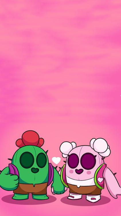 Brawl Stars Spike HD Wallpaper 30