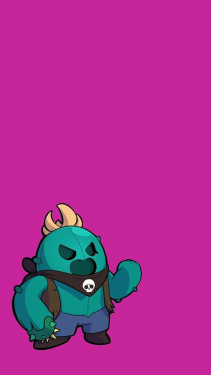 Brawl Stars Spike HD Wallpaper 15