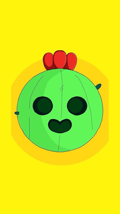 Brawl Stars Spike HD Wallpaper 45