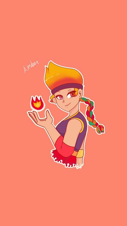 Brawl Stars Amber HD Wallpaper 8