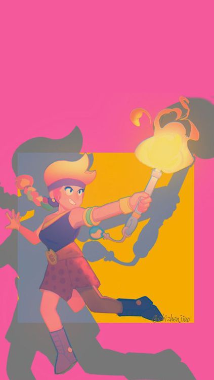 Brawl Stars Amber HD Wallpaper 3