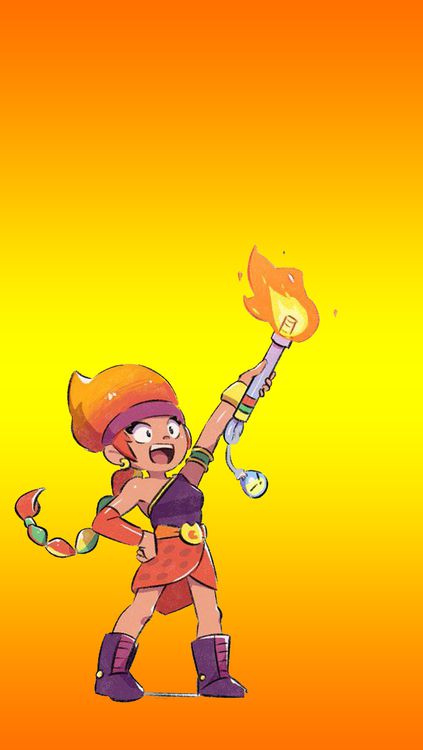 Brawl Stars Amber HD Wallpaper 6