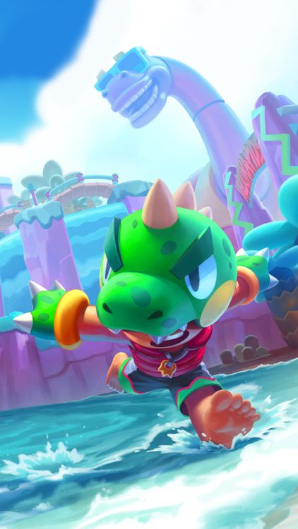 Brawl Stars Blue Dream HD Wallpaper 2