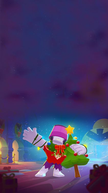 Brawl Stars Christmas Brawl HD Wallpaper 5