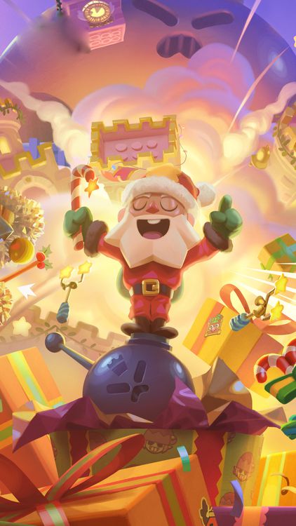Brawl Stars Christmas Brawl HD Wallpaper 2