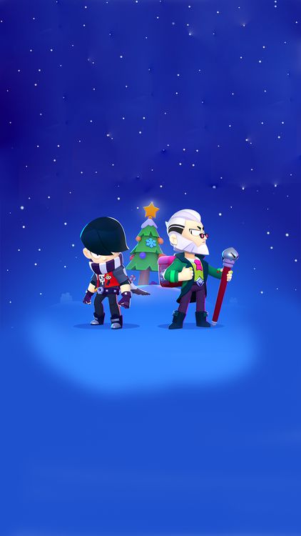 Brawl Stars Christmas Brawl HD Wallpaper 10