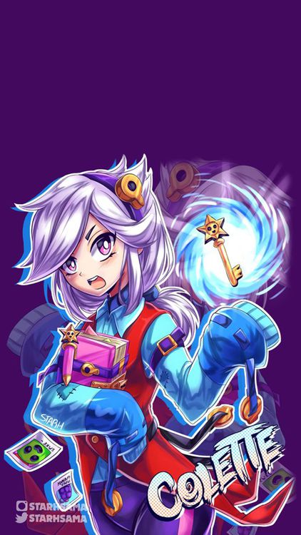 Brawl Stars Colette HD Wallpaper 18