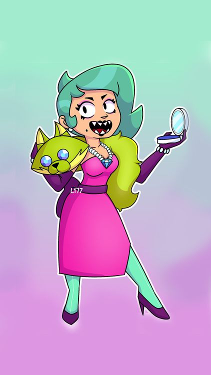 Brawl Stars Lola HD Wallpaper 8