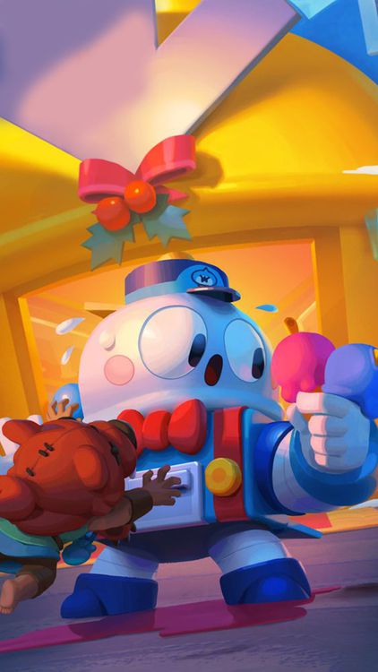 Brawl Stars Lou HD Wallpaper 10