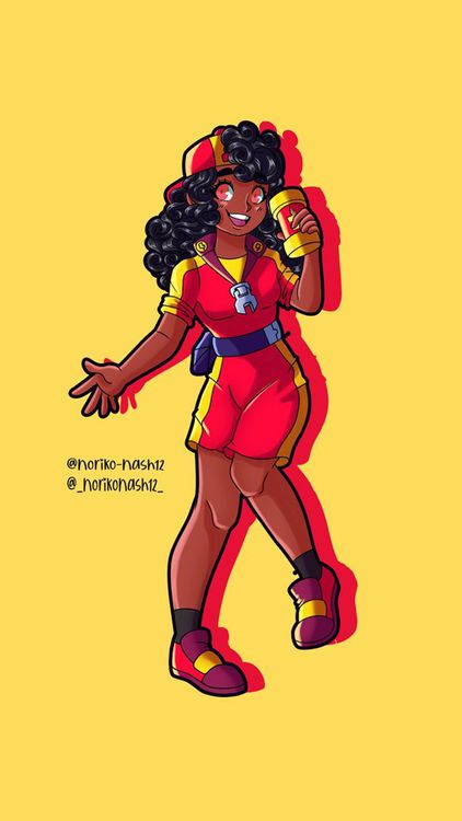 Brawl Stars Meg HD Wallpaper 9